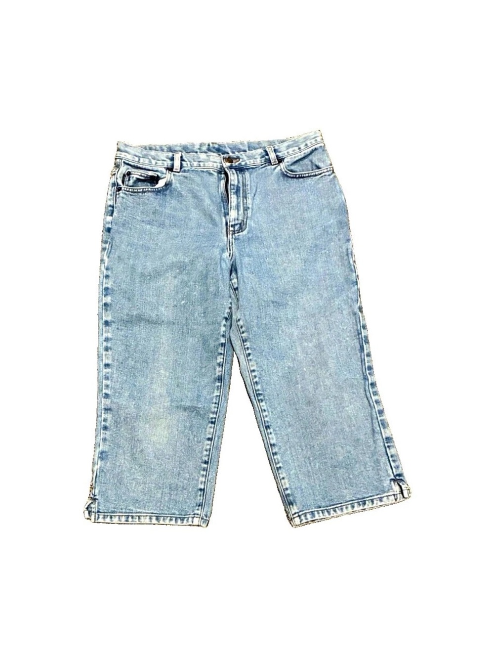 Lauren Ralph Lauren Light Blue Cropped Capri Jeans